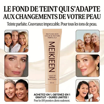 MEIKIEEN® - Fond de teint qui change de couleur